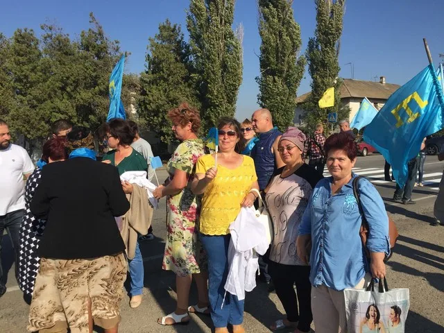 На границе уже все готово к блокаде Крыма (фоторепортаж)