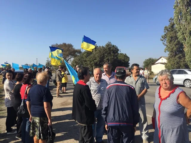 На границе уже все готово к блокаде Крыма (фоторепортаж)