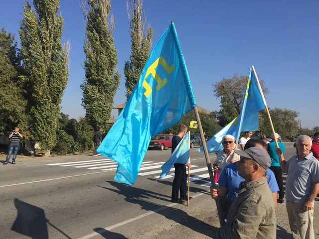 На границе уже все готово к блокаде Крыма (фоторепортаж)