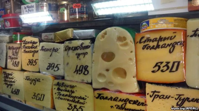 Слухи о подорожании продуктов в Симферополе в связи с блокадой не подтвердились