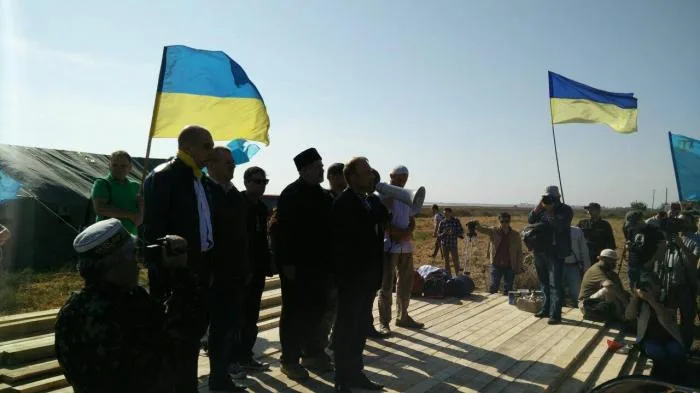 На границе уже все готово к блокаде Крыма (фоторепортаж)