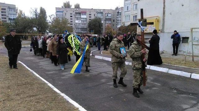 В Таврийске похоронили еще одного погибшего в АТО