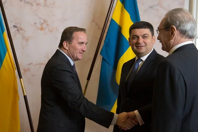 Украинская делегация, которая находится в Швеции, встретилась с членами Группы Риксдага