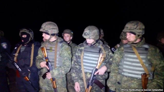 В Херсонской обл. произошли столкновения между участниками блокады и Нацгвардией, есть пострадавшие, – ПС