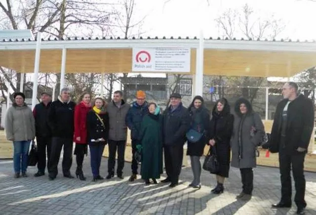 В Голой Пристани построили остановку для лодок за 20 тысяч евро