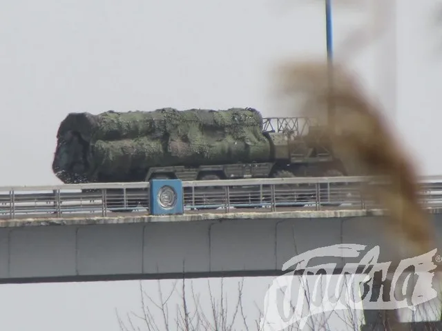 Через Херсон в сторону Крыма прошла колонна систем ПВО