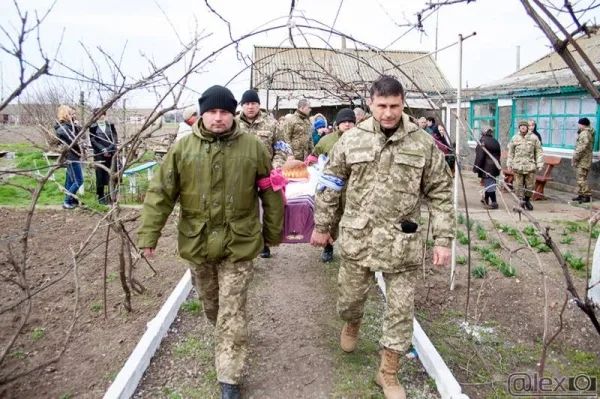 В Новофедоровке похоронили Юрия Горика, погибшего в ДТП в зоне АТО