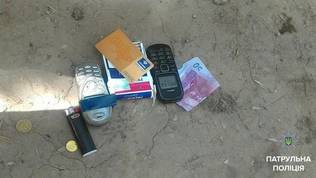 Херсонские патрульные задержали грабителя по горячим следам