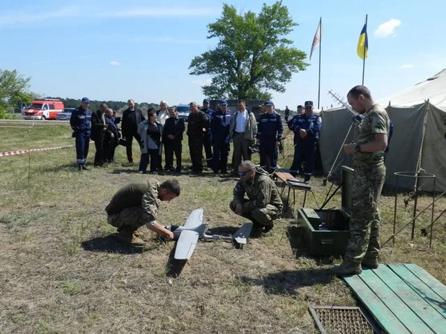 На Херсонщине тренировались тушить лесные пожары