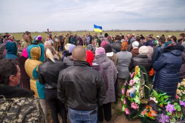 В Новофедоровке похоронили Юрия Горика, погибшего в ДТП в зоне АТО