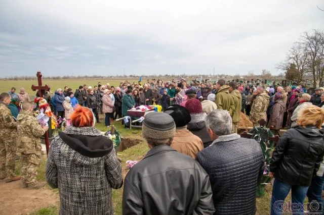 В Новофедоровке похоронили Юрия Горика, погибшего в ДТП в зоне АТО