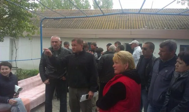 В Геническе опять бастовали предприниматели