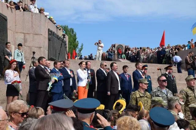 Херсонці відзначають перемогу над нацизмом у ІІ Світовій війні