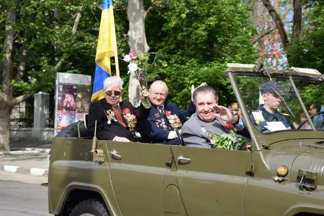 Херсонці відзначають перемогу над нацизмом у ІІ Світовій війні