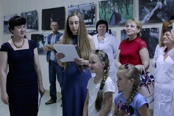 В Херсонском облонкодиспансере откырлась фотовыставка