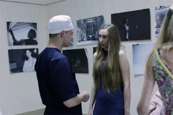 В Херсонском облонкодиспансере откырлась фотовыставка