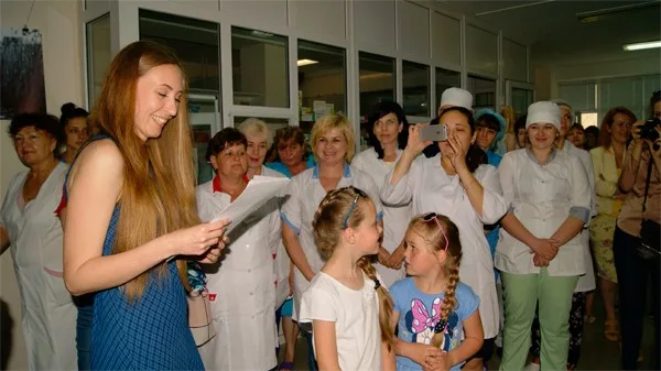 В Херсонском облонкодиспансере откырлась фотовыставка