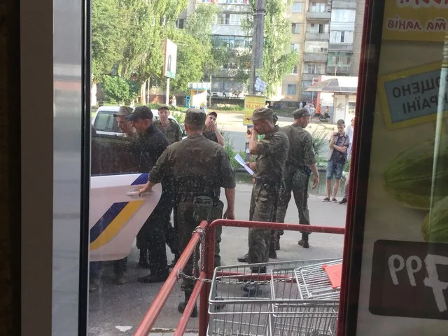 Как в Херсоне полиция и нацгвардия усмиряли пьяного