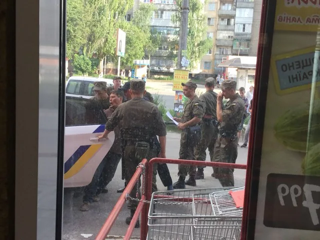 Как в Херсоне полиция и нацгвардия усмиряли пьяного