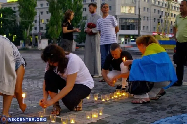 В Херсоне почтили память Василия Слипака