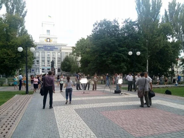Как Херсон участвует в Битве городов за Евровидение -2017 (фоторепортаж)