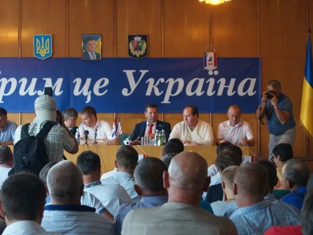 В Бериславе создана Федерация футбола Крыма