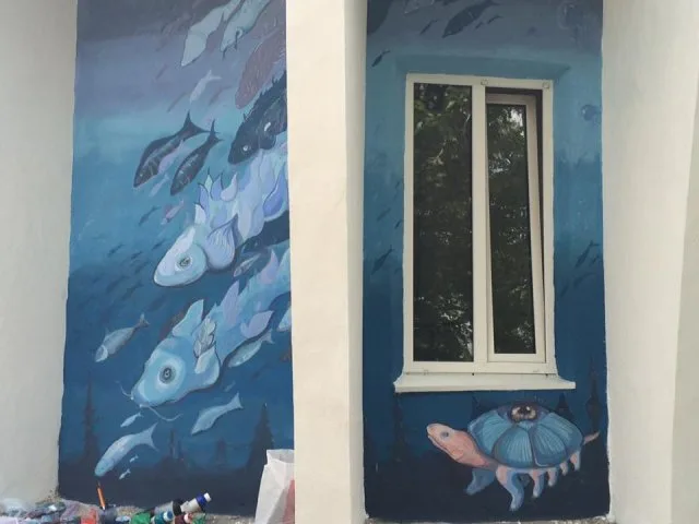 Мэр Каховки уверен, что чем больше в городе муралов, тем красивее