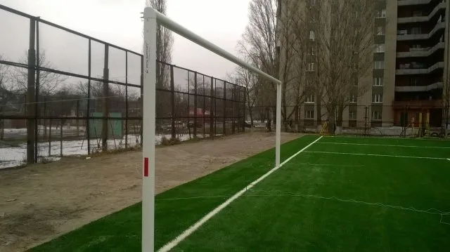 Как в Херсоне новый футбольный стадион открывали