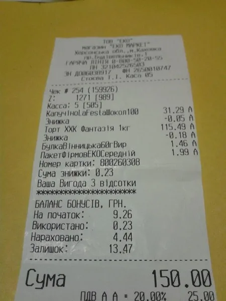В Каховке ребенок отравился тортиком из супермаркета
