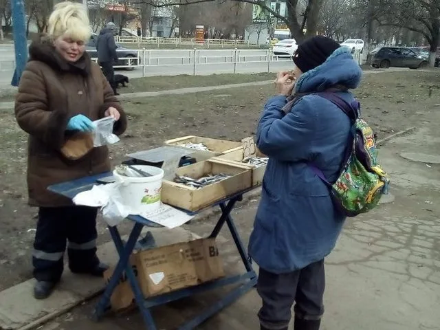 В Херсоне продолжается борьба с уличными торговцами