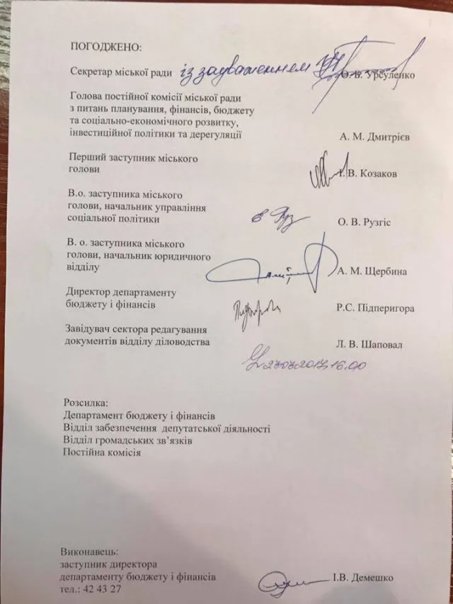 Урсуленко обратилась в прокуратуру по распределению бюджетных 100 млн. грн.