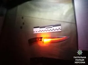 Патрульные задержали мужчину, который угрожал ножом