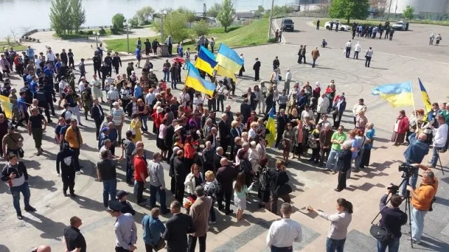 Херсонцы не поддержали провокационные митинги