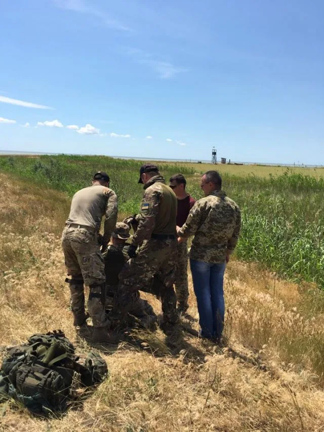 На Херсонщине  проходят совместные военные  учения 56-й бригады и территориальной обороны