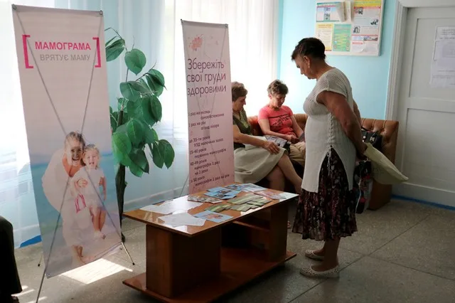 Специалисты Херсонского областного онкодиспансера провели диагностический прием в Большой Александровке