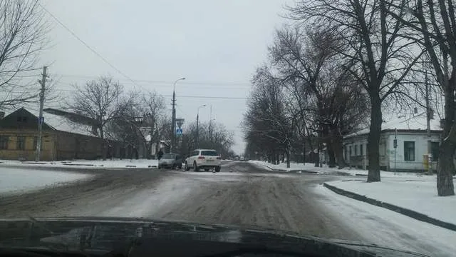 В центре Херсона ДТП