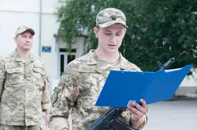 В Херсоне приняли присягу 20 офицеров-запаса – военные психологи