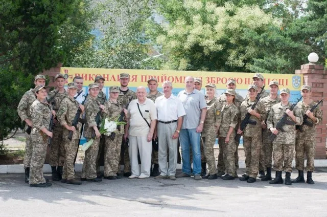 В Херсоне приняли присягу 20 офицеров-запаса – военные психологи
