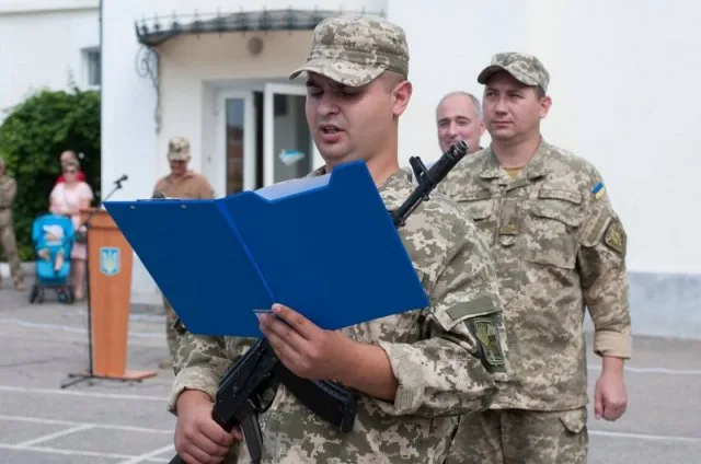 В Херсоне приняли присягу 20 офицеров-запаса – военные психологи