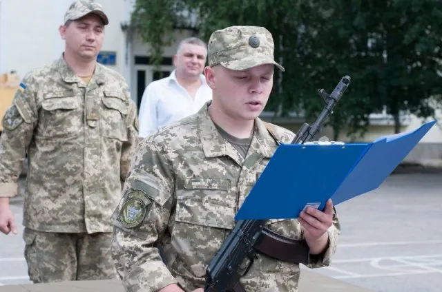 В Херсоне приняли присягу 20 офицеров-запаса – военные психологи