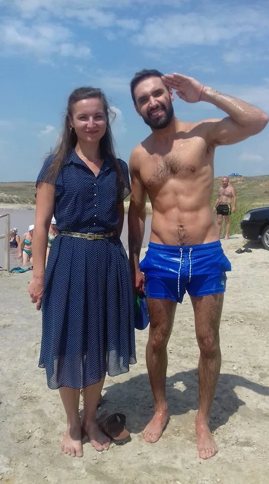 Виталий Козловский снимает клип на Херсонщине