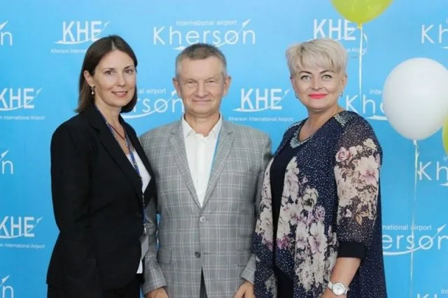 Херсонский аэропорт встретил стотысячного пассажира
