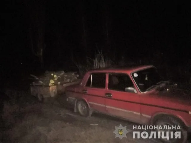 В Олешковском районе полицейские обнаружили семью лесных браконьеров