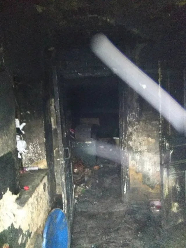 В Корабельном районе Херсона горел жилой дом