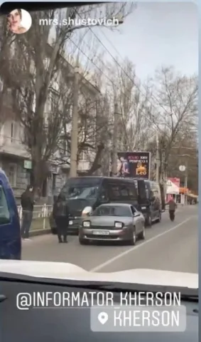 В Херсоне в ДТП попал катафалк