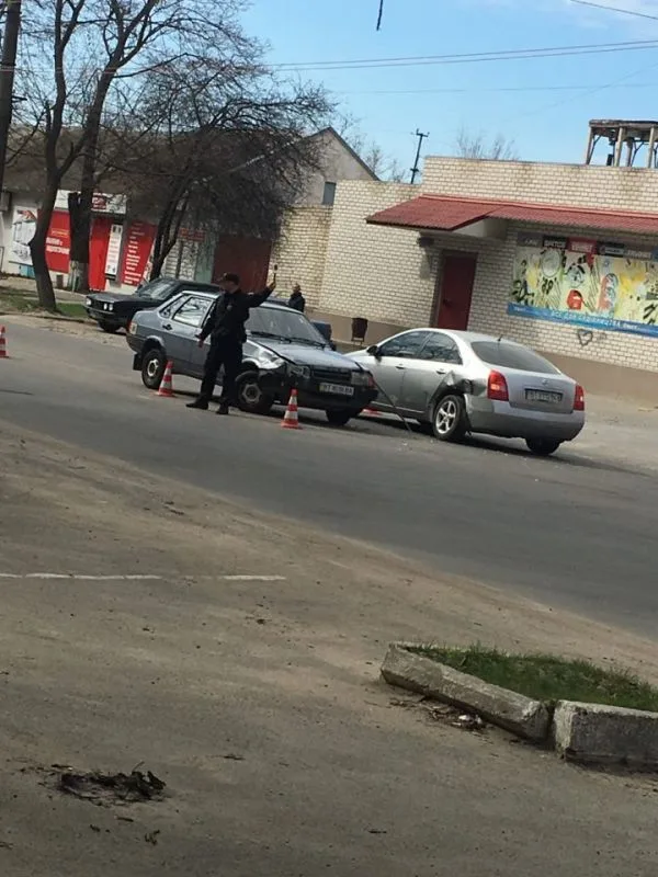 В Херсоне очередное ДТП