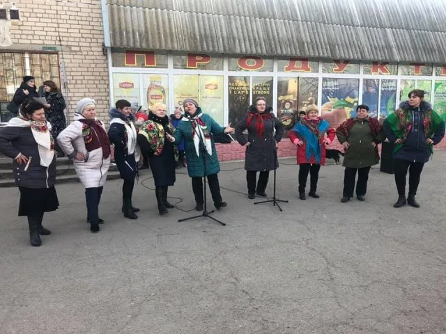 У передмісті Херсона прощалися з зимою