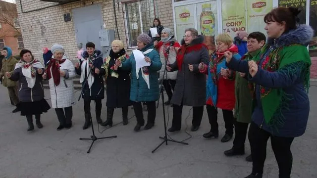 У передмісті Херсона прощалися з зимою