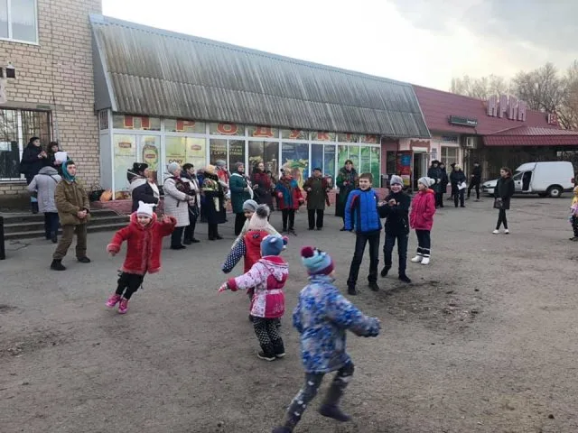 У передмісті Херсона прощалися з зимою