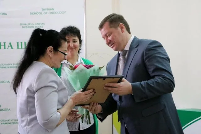 Сегодня на коллегии в облонкодиспансере награждали медиков